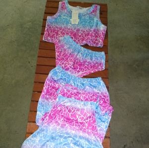 Girls mermaid swim suit